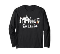 Dalada Perahera Sri Lanka Festival Tee Art Kandy Travel Manche Longue