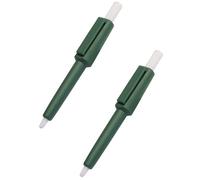 DALAETUS 2 Pièces Pince a Tique Set, Crochet Tique pour éLiminer Nymphes et Tiques Adultes, Pince a Tique pour Chien, Chats et Autres Animaux (Vert)