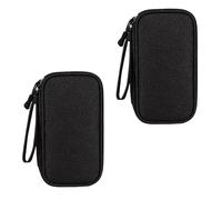 DALAETUS 2 Pièces Sac Électronique, Pochette Câble de Voyage, Sac Portable Organisateur d’Accessoires pour Chargeur, Câbles, Objets, Kindle, Adaptateurs
