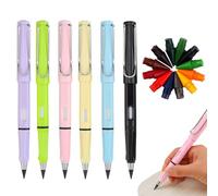 DALAETUS Kit de 18 Pièces Crayon Éternel Sans Encre, Pointe Remplaçable, Infini pour L'écriture et Dessin, Fourniture de Bureau à Domicile