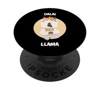 Dalai Llama (Graphique Lama Amusant) PopSockets PopGrip Adhésif