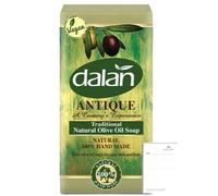 Dalan Antique Lot de 5 savons traditionnels à l'huile d'olive naturelle 180 g - Végétalien et fait main - 100 % huile d'olive pure hydratante pour la peau et les cheveux + bloc-notes Halley Bedding