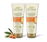 Dalan d 'Olive - Huile d'argan - Crème nourrissante - Tube de 250 ml - Lot de 2