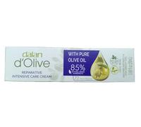Dalan d'Olive Intensiv Lot de 3 crèmes hydratantes pour les mains et le corps à l'huile d'olive pour peaux sèches, cosmétique naturel régénérant, hydratation extra longue durée, 20 ml