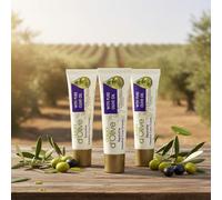 Dalan d'Olive Intensiv Lot de 3 crèmes hydratantes pour les mains et le corps à l'huile d'olive pour peaux sèches, cosmétique naturel régénérant, hydratation extra longue durée, 20 ml