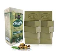 Dalan Lot de 10 barres de savon à l'huile d'olive 100 % pure 180 g