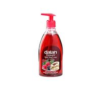 Dalan Therapy Lot de 3 flacons de savon liquide à pompe pour les mains Fruits rouges et gingembre 3 x 400 ml