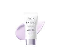 d'Alba Creme Solaire Tonifiant Violette à la Truffe Blanche Italienne, Soin de la Peau Coréen Végétalien, Hydratant Teinté avec SPF 50+ PA++++, Utilisation Douce et Sûre pour tous les Types de Peau
