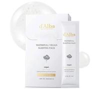 d'Alba Waterfull Vegan Night Mask with White Truffle, 12x4 ml