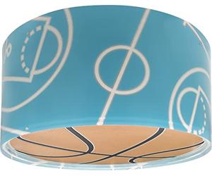 Dalber 1 Plafonnier Enfant Basket Pannier, Bleu