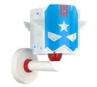 Dalber Applique Murale Enfant Blue Hero Super-héros