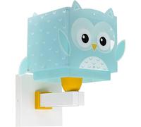 Dalber Applique murale enfant Little Owl Hibou Animals, Lumière murales pour chambre; Chevet chambre; d'enfants, 64399, E27