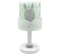 Dalber Lampe De Chevet Enfant Baby Bunny Lapin Vert, 61151H, E14