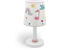 Dalber Lampe De Chevet Enfant Flamingo Flamand Rose Animaux arc en ciel, 82461, E14
