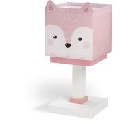 Dalber 64581 Lampe de Table Little Fox Renard, Polypropylene, 8 W, Rose