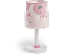Dalber Lampe de Chevet Moon Lune Étoiles Nuages Rose 61231S, E14