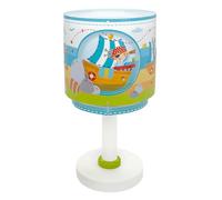 Dalber Lampe de chevet ou de table enfant Pirate Island Bateau Pirate Pirates, 60651N, G4 - LED 4 W - Ampoule incluse