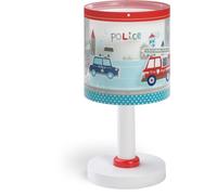 Dalber Lampe de chevet ou de table enfant Police Police Pompiers, 60611N, G4 - LED 4 W - Ampoule incluse