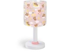 Dalber Lampe de chevet ou de table enfant veilleuse Baby Teddy Ours roses nuages, 41571S, G4 - LED 4 W - Ampoule incluse