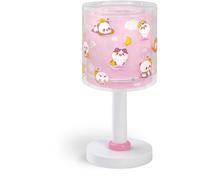 Dalber Lampe de chevet ou de table enfant veilleuse Kawaii petits animaux rose, 41761S, G4 - LED 4 W - Ampoule incluse