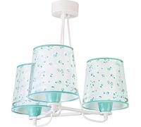 Dalber Lampe Suspendue 3 Lumières Fleurs Vert 81177H