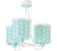Dalber Lampe Suspendue 3 Lumières, Points Vert