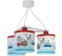 lampes suspendues services d'urgence 3 pcs 20 cm