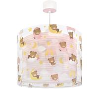 Dalber Lustre Chambre Lampe Suspension Enfand Baby Teddy Ours roses nuages, 41572S, E27, Rose