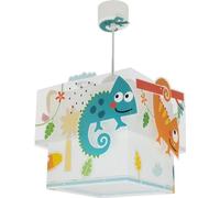 Dalber Lustre Chambre Lampe Suspension Plafonnier Pour Enfants, Happy Jungle Caméléon les animaux jungle, 63312M, E27