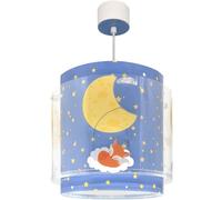 Dalber Lustre Chambre Lampe Suspension Plafonnier Pour Enfants, Moon Dreams animaux étoiles lune nuages, 7663M2, E27
