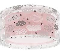 Dalber Plafonnier enfant Clouds Rose Nuages, Lustre chambre; Enfant, Lampe de Plafond enfant, 41416S, E27
