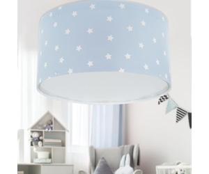 Dalber Plafonnier Star Light Etoiles Bleu, Lustre chambre; Enfant, Lampe de Plafond enfant, 82216T, E27