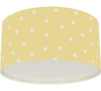 Dalber Plafonnier Star Light Etoiles Jaune, Lustre chambre; Enfant, Lampe de Plafond, 82216A, E27