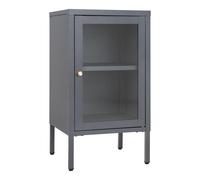 Dalby citrine 1 porte en verre gris.
