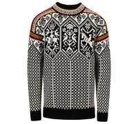 Dale of Norway 1994 Lillehammer Sweater - Pull en laine mérinos homme Black / Mustard / Off White XL