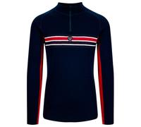 Dale of Norway - Aksla Baselayer Half Zip - Sous-vêtement mérinos - L - navy / red / off white