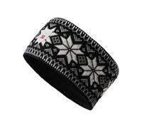 Dale of Norway - Bandeau en laine de mérinos - Garmisch Headband Black/Off White/Dark Charcoal en Laine - Noir Noir