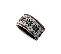 Dale of Norway Garmisch Headband - Bandeau laine mérinos Off White / Navy / Raspberry Taille unique