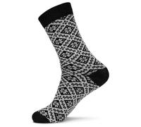 Dale of Norway - Bjorøy Socks - Chaussettes en laine mérinos - Unisex M - 39-42 | EU 39-42 - black / off white