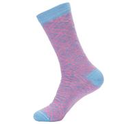 Dale of Norway - Bjorøy Socks - Chaussettes en laine mérinos - Unisex M - 39-42 | EU 39-42 - light blue / orchidpink