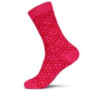 Dale of Norway - Bjorøy Socks - Chaussettes en laine mérinos - Unisex M - 39-42 | EU 39-42 - red / pink