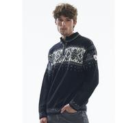 Dale of Norway - Blyfjell Sweater - Pullover Black / Smoke / Off White / Light Charcoal - S