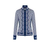 Dale of Norway Christiania Jacket - Veste en laine mérinos femme Atlantic / Melange / Off White S