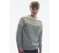Dale of Norway - Cortina 1956 Uni Sweater - Pullover Light Charcoal Mel Off-white - L