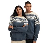 Dale of Norway - Cortina 1956 Uni Sweater - Pullover Steel / Off White - XXL