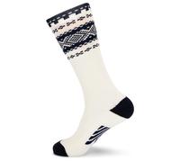 Dale of Norway - Cortina Knee Socks - Chaussettes en laine mérinos - Unisex L - 43-46 | EU 43-46 - off white / navy