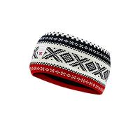 DALE OF NORWAY Dystingen Headband - Femme - Blanc / Rouge / Noir - taille Unique- modèle 2024