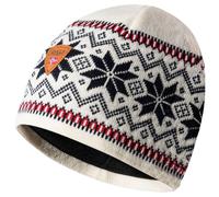 Dale of Norway - Garmisch Hat - Bonnet laine mérinos Off White / Navy / Raspberry - Taille unique