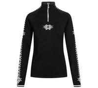 Dale of Norway Geilo Womens Sweater Black/Off White S S Noir;Blanc