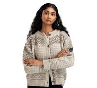 Dale of Norway - Hannah Cardigan - Pullover femme Vanilla Sugar / Nutmeg Birch - S